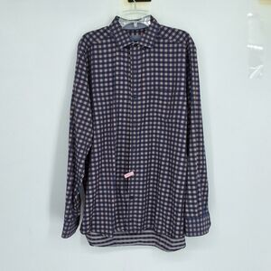 Johnston & Murphy Men's Medium Checkered Shirt